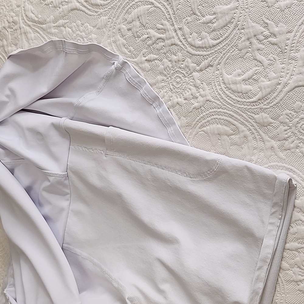 Chic White Skater Skort Donajo - Picture 4 of 5